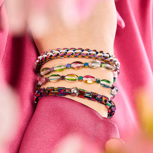 Einhorn Silber | Sanduhr Armband